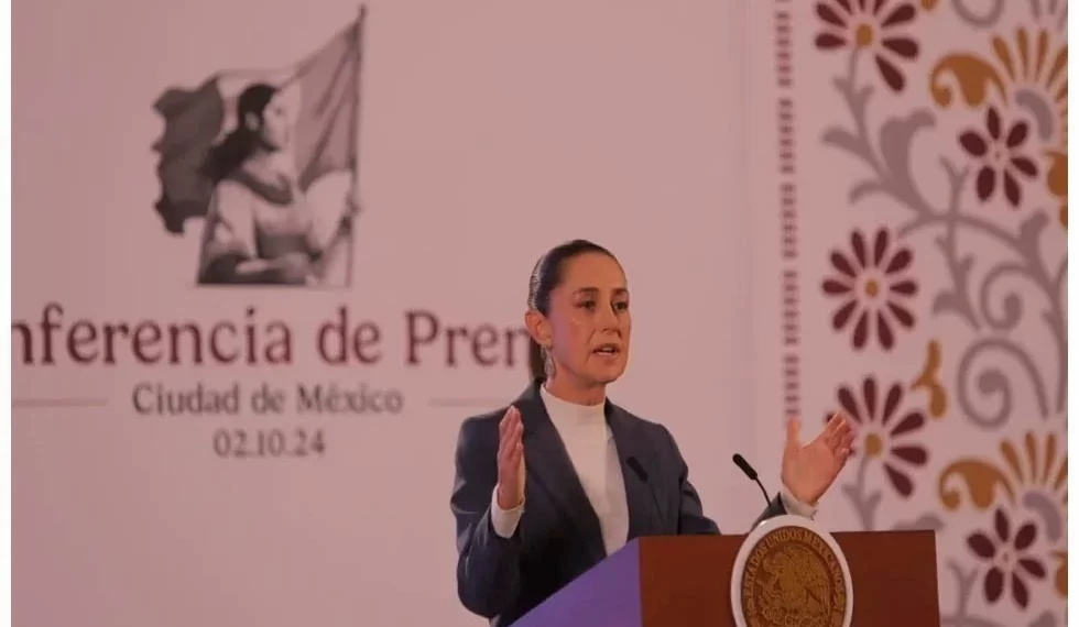 Ofrece Sheinbaum disculpa pública por masacre del 68