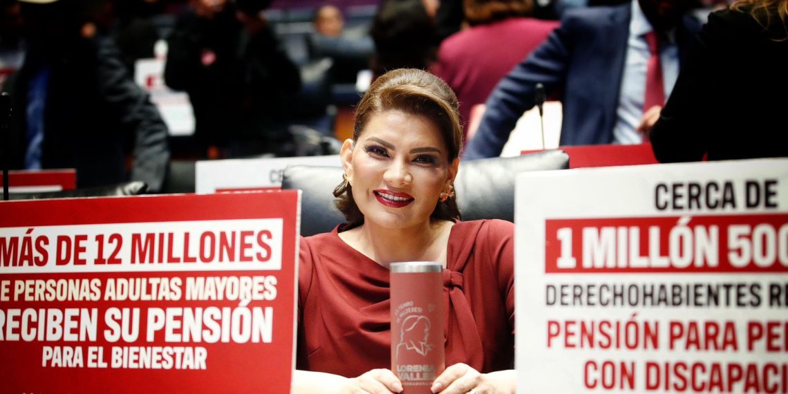 Aprobamos en el senado Reformas de bienestar pensando en el pueblo: Lorenia Valles