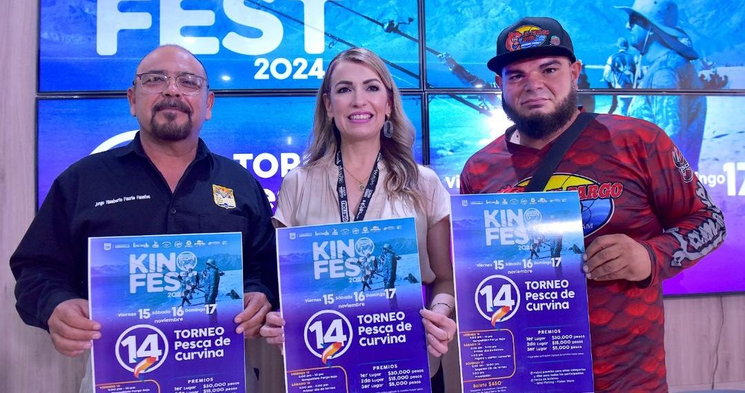 Anuncian el Torneo de Pesca de Curvina de Kino Fest