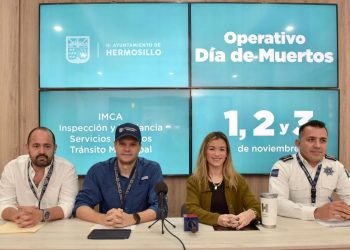 Listo Gobierno de Hermosillo con el operativo de Día de Muertos