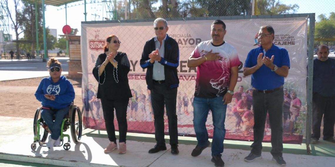 Conviven trabajadores del Ayuntamiento de Cajeme con “Sexto Gran Rally recreativo 2024”