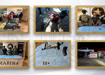 Fuerza de Tarea Interinstitucional (FTI) detiene a personas y asegura armas, drogas y vehículos