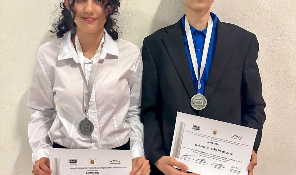 Conquistan alumnos de Cobach Sonora medallas en Olimpiada Nacional de Biología 2024