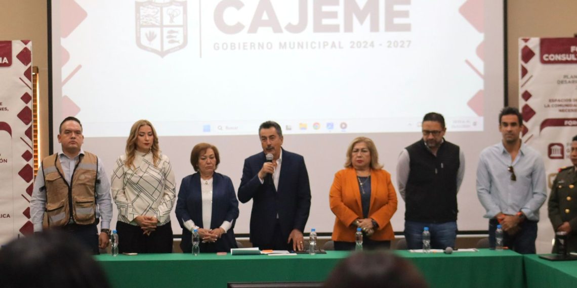 Inaugura Presidente Javier Lamarque los foros de Consulta Ciudadana en Cajeme