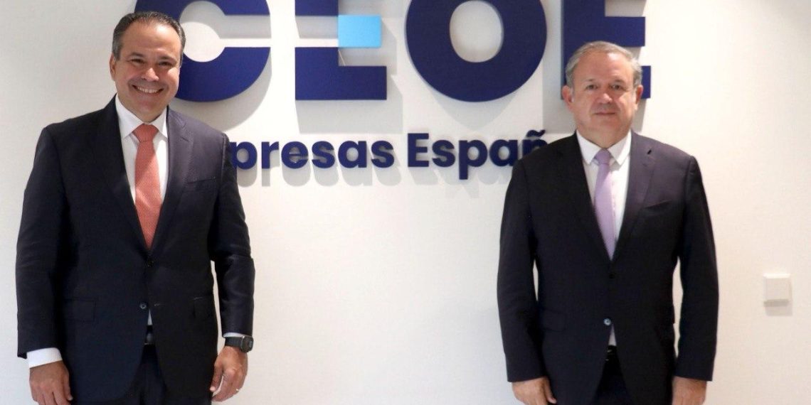 Promueve Toño Astiazarán a Hermosillo como destino de inversión ante la Confederación Española de Organizaciones Empresariales, CEOE