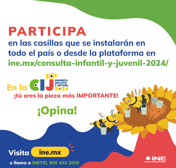 Inicia INE la Consulta Infantil y Juvenil 2024