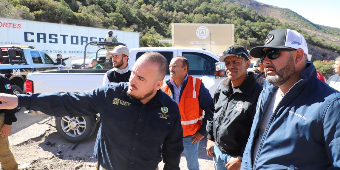 Se reúnen autoridades de Protección Civil de Sonora y Chihuahua en Puerto San Luis