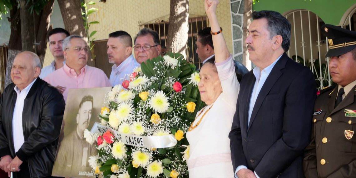 Conmemora Ayuntamiento de Cajeme 71 Aniversario luctuoso del “Machi” López