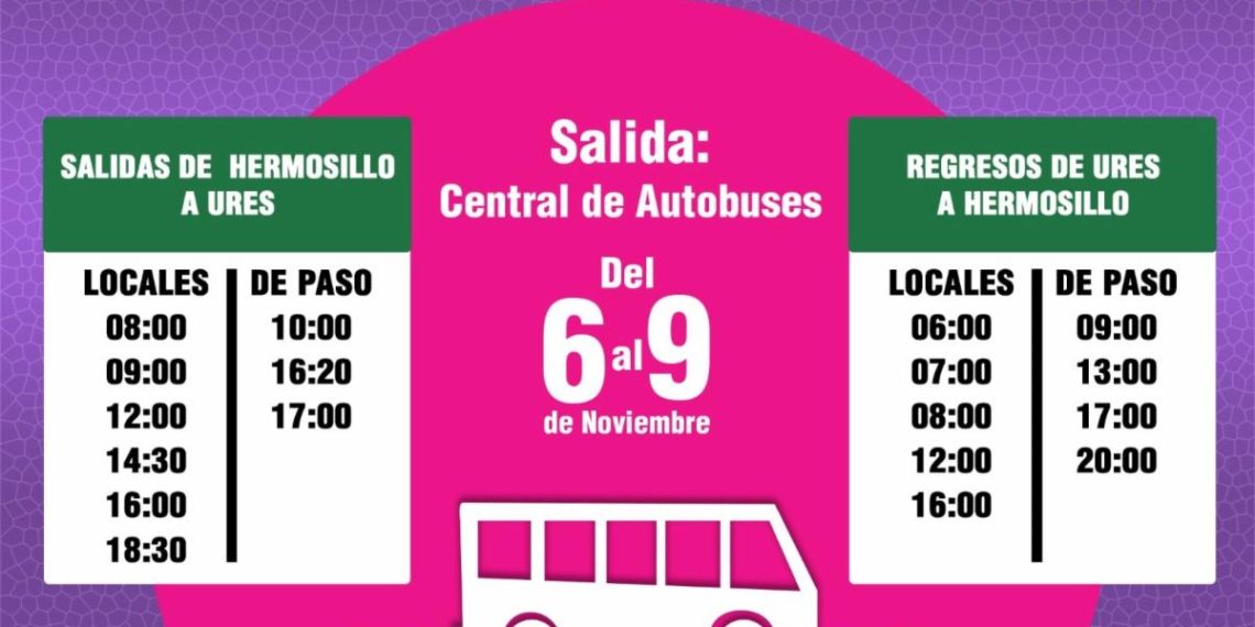 Garantiza Gobierno de Sonora movilidad al Festival de Pueblos Mágicos en Ures
