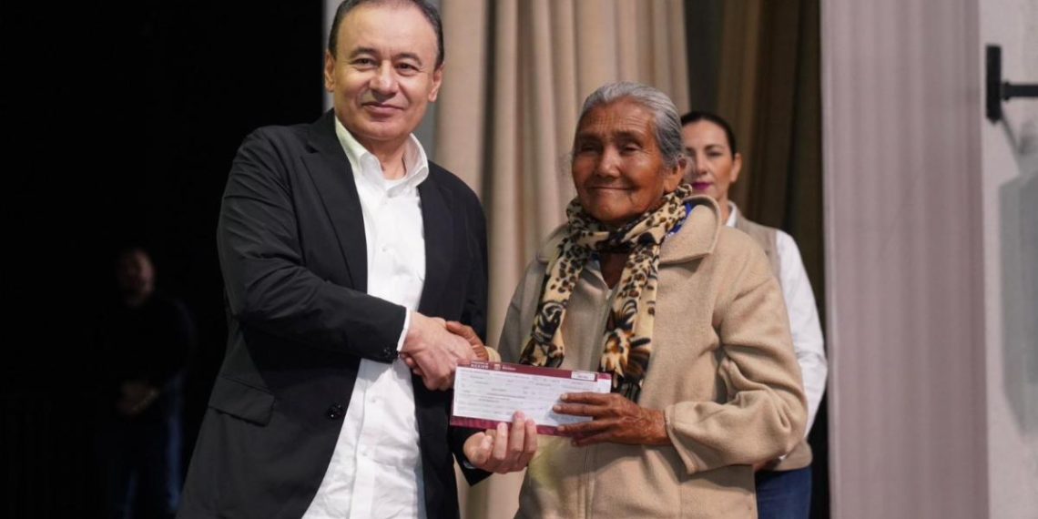 Anuncia Gobernador Durazo inicio de pago de Pensiones y Programas de Bienestar en Sonora
