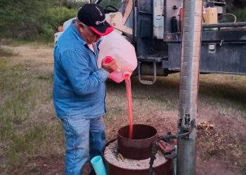 Garantiza Gobierno de Sonora abastecimiento de agua en Nácori Chico