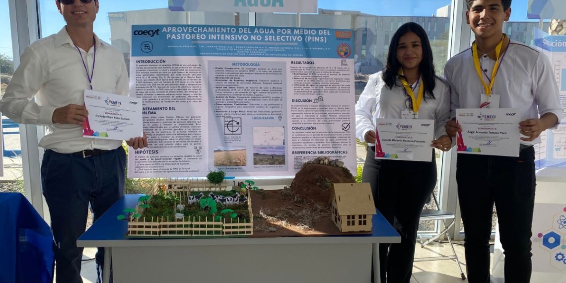 Proyecto de alumnos de Cobach promete un mejor futuro para la ganadería Sonorense