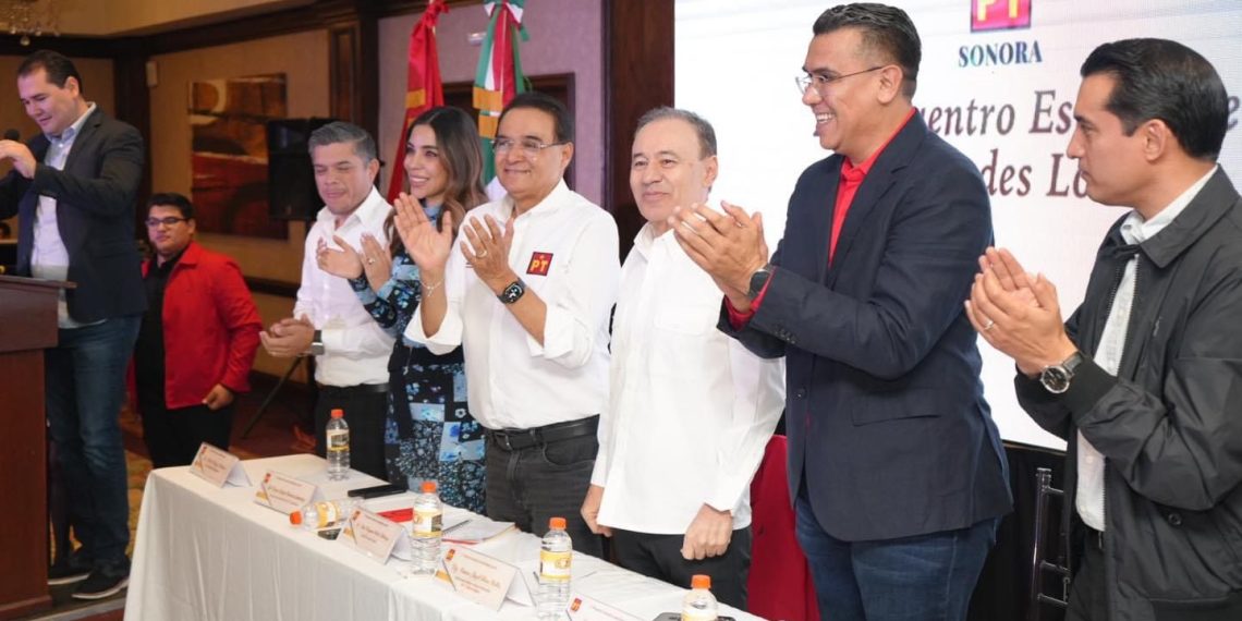 Encabeza Comisionado Ramón Flores Segundo Encuentro Estatal de autoridades locales del PT con Alfonso Durazo como testigo