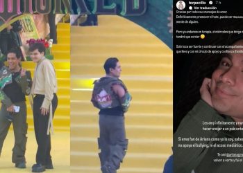 Ricardo Peralta es abucheado en la premier de “Wicked”; él se defiende