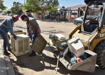 Realizan descacharre en la colonia Sonacer e Invasión Altares