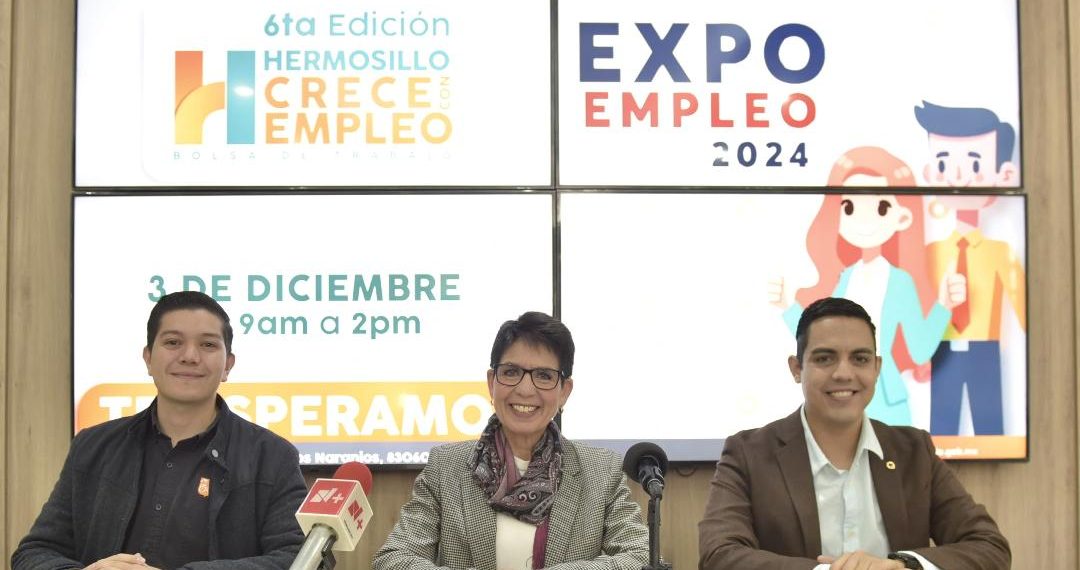 Anuncian Sexta Feria Hermosillo CRECE con Empleo de la AMDE