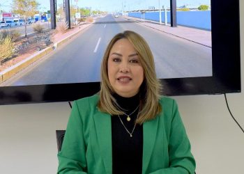 Inician instalación de arcos de seguridad vial en 3 puntos estratégicos de Hermosillo