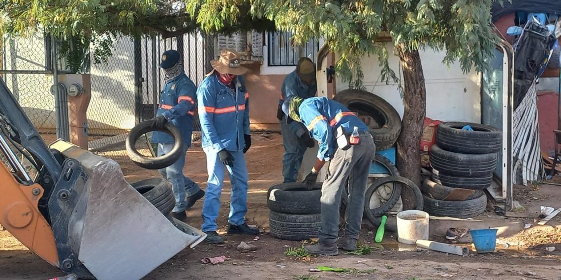 Se beneficia a familias de Hermosillo con  jornadas de descacharre