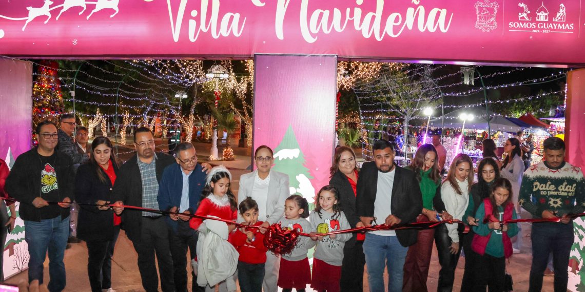 Inicia Ayuntamiento de Guaymas con las actividades de la ‘Navidad 2024’.