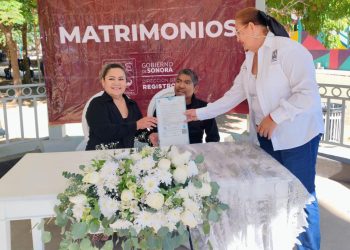 Gobierno de Sonora incrementa certeza jurídica en parejas a través de jornadas 