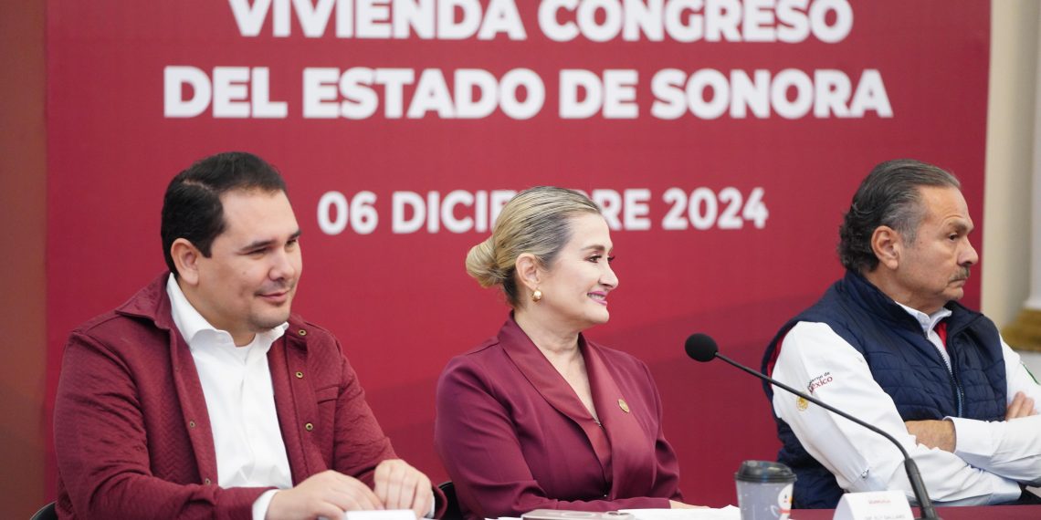 Diputadas y diputados instalan la Comisión de Vivienda y atestiguan firma de convenio entre el Gobierno de Sonora y el Infonavit