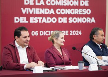 Diputadas y diputados instalan la Comisión de Vivienda y atestiguan firma de convenio entre el Gobierno de Sonora y el Infonavit