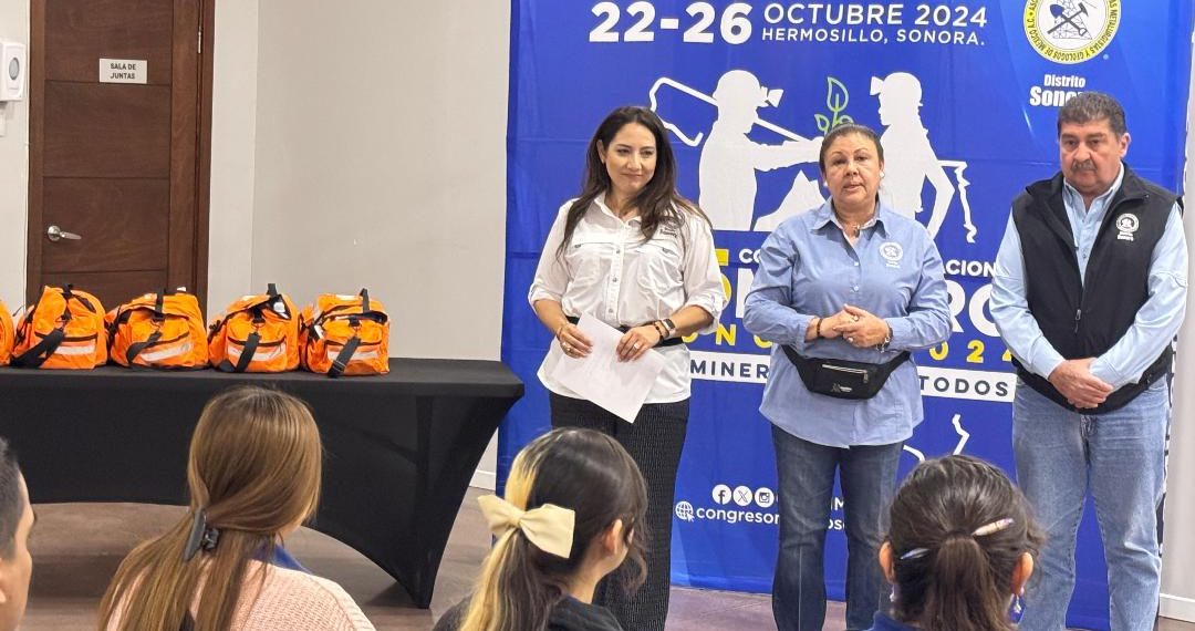 Dona sector minero equipos de primeros auxilios a estudiantes de la UTH