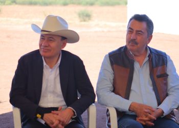Supervisan gobernador Alfonso Durazo y Presidente Javier Lamarque avances en construcción del parque gratitud