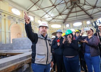 Gobierno de Sonora garantiza seguridad y conservación de patrimonio histórico en rehabilitación de Mercado Municipal