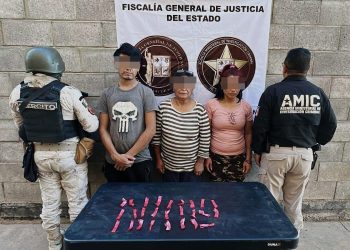 Operativo Conjunto AMIC y DEFENSA asegura drogas y detiene a cinco personas en Hermosillo