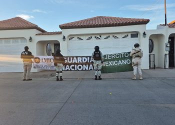 Decomisa GN lanzacohetes y armas largas en Sonoyta