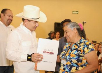 Gobernador Durazo disminuye la pobreza en Sonora