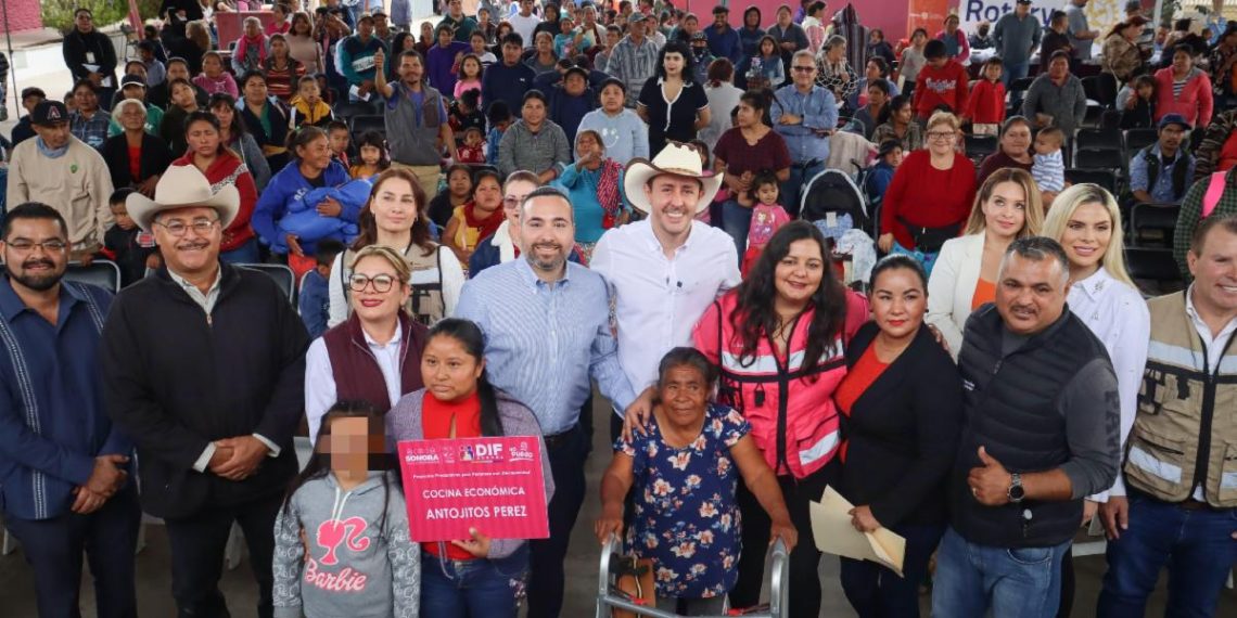 Gobierno de Sonora ofrece más de 3 mil 200 servicios gratuitos en Jornada para el Bienestar en Estación Pesqueira