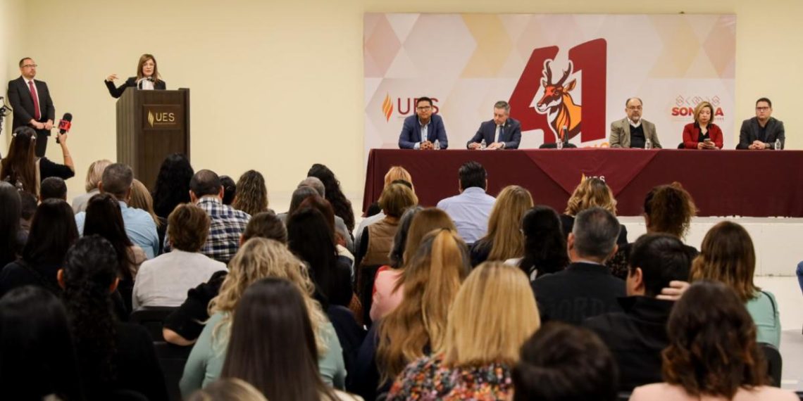 La UES reafirma su compromiso con el Plan Sonora impulsado por el gobernador Durazo, con foro e investigación: Patricia Patiño