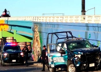 Emboscan a policías estatales en Culiacán en plena visita de Harfuch contra la violencia