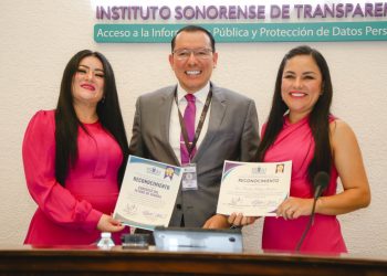 Recibe Congreso de Sonora reconocimientos en materia de transparencia y rendición de cuentas