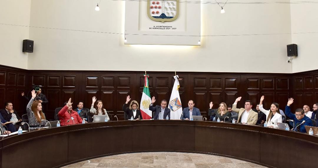 Desahoga Cabildo de Hermosillo temas de interés para el Municipio