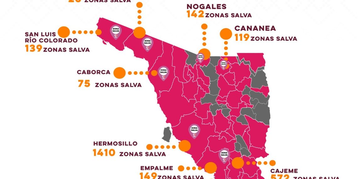 Apoyan municipios iniciativa de gobernador Durazo para brindar seguridad a mujeres