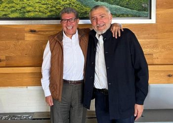 Ricardo Monreal y Adán Augusto sellan reconciliación; impulsarán agenda de Sheinbaum