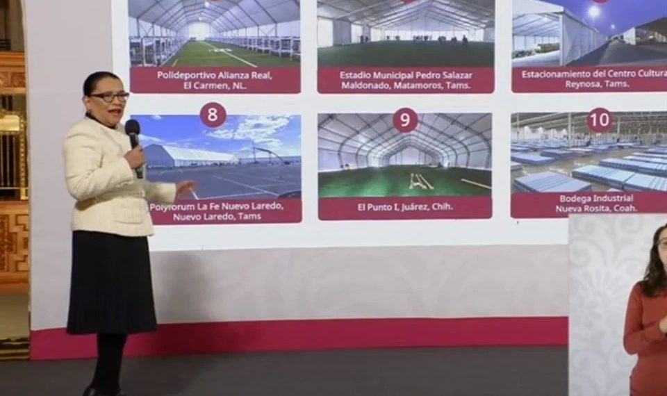 Instalan 10 centros para deportados; están vacíos dice Segob