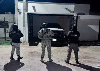 Asegura Guardia Nacional cerca de 50 armas y cartuchos en Navojoa