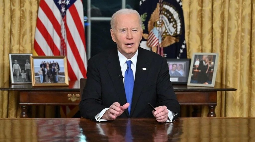 Se despide Biden de la nación con discurso