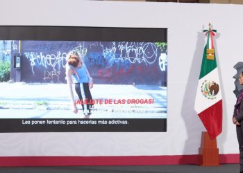Presenta Sheinbaum campaña antidrogas
