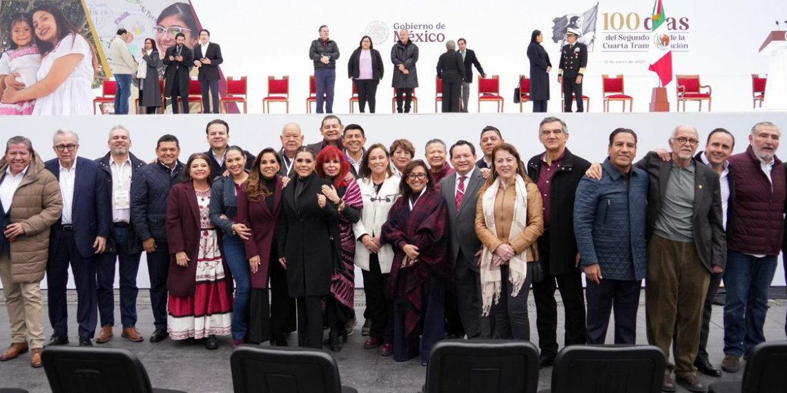 Gobernador Durazo coloca a Sonora en el mapa nacional de proyectos de la Presidenta Sheinbaum en sus primeros 100 días