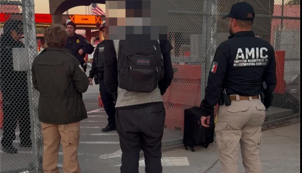 FGJES entrega a estadounidense reportado como desaparecido a las autoridades de su país