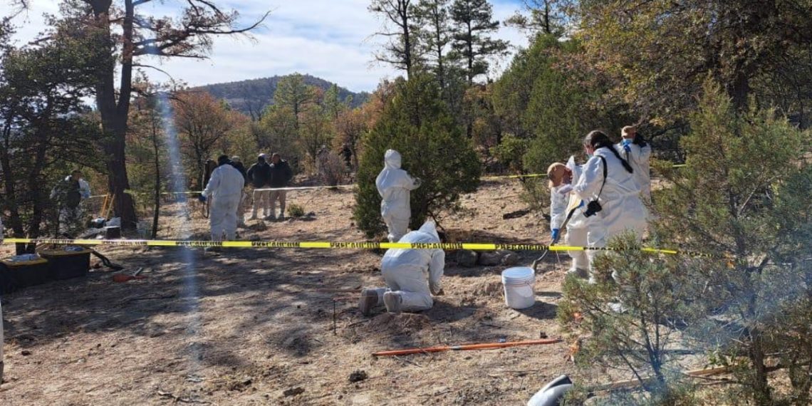 Hallan 56 cadáveres en fosas clandestinas de Chihuahua