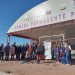 Realizan jornada de limpieza y pintura en el espacio público “El Tejabán” de Villa Bonita en Ciudad Obregón
