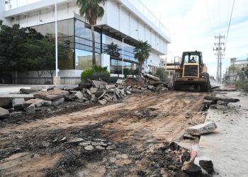 Reanuda Gobierno de Sonora trabajos de modernización en calles del centro histórico y cívico de Hermosillo