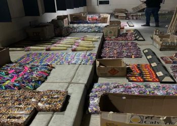 Incauta Gobierno de Sonora pirotecnia y sustancias prohibidas en SLRC durante operativo coordinado