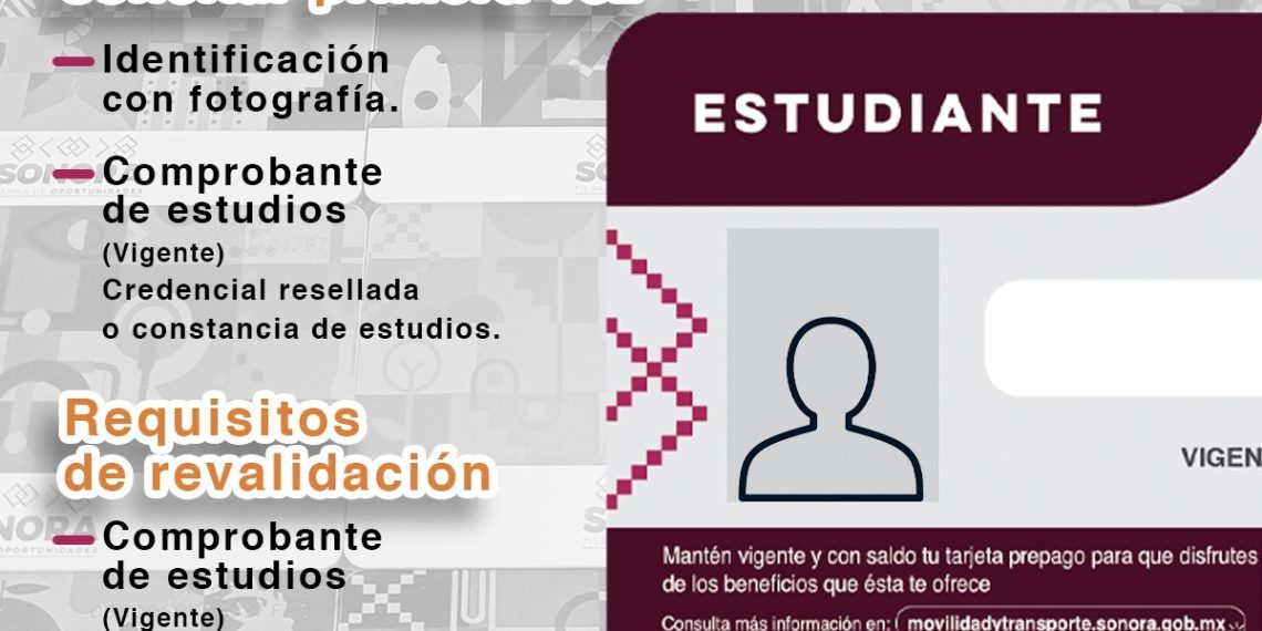 Invita Imtes a estudiantes a revalidar la vigencia de la credencial de transporte